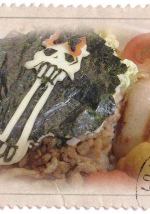 ワンピース ブルック弁当-レシピのメイン写真