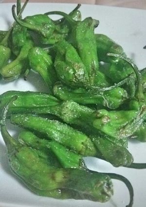ししとうのごま油炒め-レシピのメイン写真