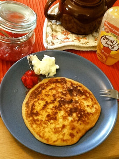 バナナヨーグルトホットケーキ-レシピのメイン写真