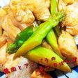 10分で!鶏肉とアスパラの旨マヨぽん♪