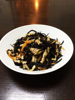 油揚げたっぷりひじき煮-レシピのメイン写真