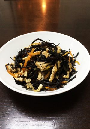 油揚げたっぷりひじき煮-レシピのメイン写真