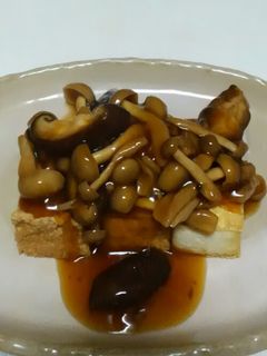 ☆おつまみ☆カリカリ厚揚げにあんかけ-レシピのメイン写真
