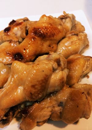 ☆手羽元のレモン醤油焼き☆フライパンで！-レシピのメイン写真