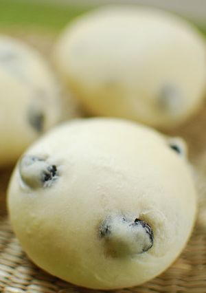 大福みたいな塩豆パン-レシピのメイン写真