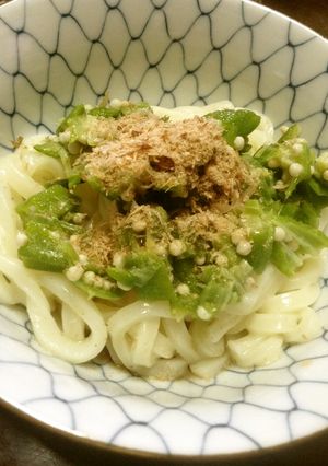 おくらうどん-レシピのメイン写真