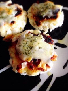 はんぺんと粉チーズのピザ風-レシピのメイン写真