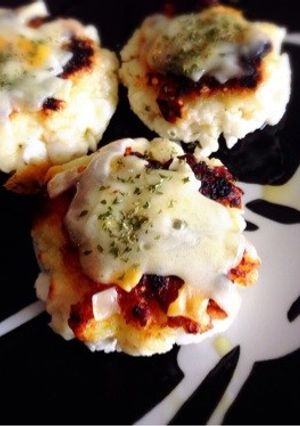 はんぺんと粉チーズのピザ風-レシピのメイン写真