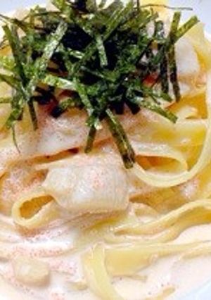 明太子クリームパスタ♡-レシピのメイン写真