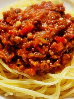 簡単!野菜たっぷり我が家のミートソース-レシピのメイン写真