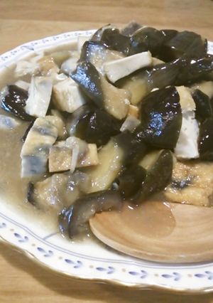 茄子と厚揚げの中華風おかず-レシピのメイン写真