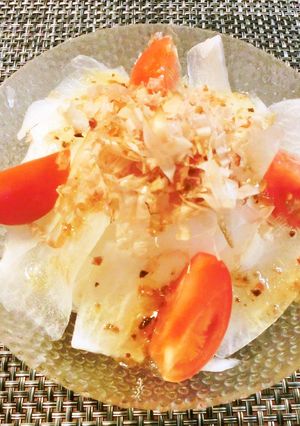 焼肉屋さんの大根サラダ～♪-レシピのメイン写真