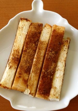 パン耳を消費❗シナモンシュガーのラスク風-レシピのメイン写真