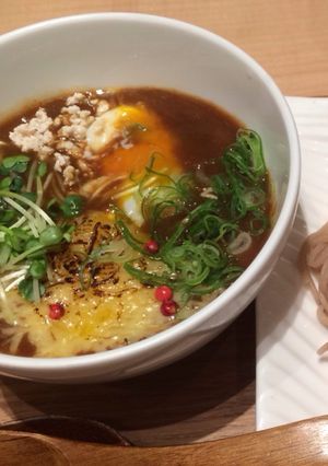 焼きチーズカレーのつけうどん-レシピのメイン写真