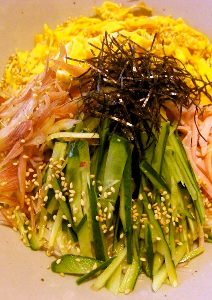ぶっかけそうめん冷やし中華風～-レシピのメイン写真