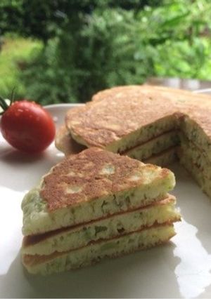 農家のお母さん直伝☆レタスのパンケーキ-レシピのメイン写真