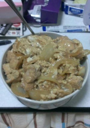 3分でできる親子丼-レシピのメイン写真