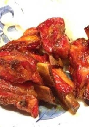 塩分控えめ＊スペアリブの黒酢煮-レシピのメイン写真