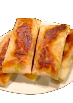 ブロッコリー茎利用☆焼き春巻き-レシピのメイン写真