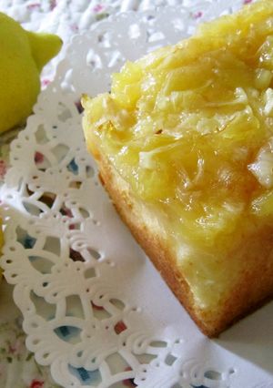 [簡単]はちみつレモンケーキ♪-レシピのメイン写真