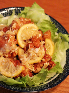 塩レモンソースDEジューシー鶏のから揚げ-レシピのメイン写真