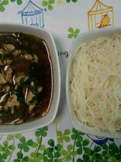 冷アツ!豚しそそうめん-レシピのメイン写真
