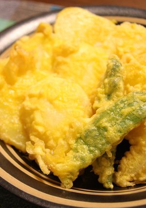 冷やしうどんそうめんに☆じゃがいも天ぷら-レシピのメイン写真