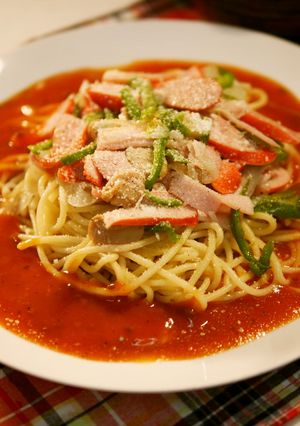 動画付き!あんかけスパ・ミラカン名古屋風-レシピのメイン写真