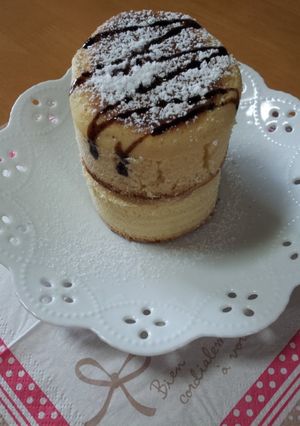 子供のおやつ♪豆乳いちごパンケーキ☆-レシピのメイン写真