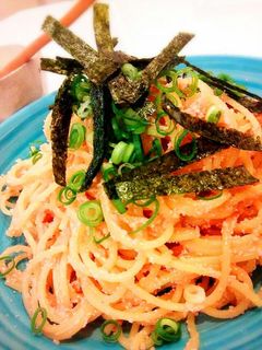 繰り返し作りたくなる 焼きたらこスパ-レシピのメイン写真