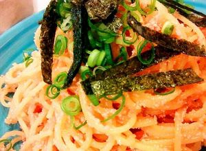 繰り返し作りたくなる　焼きたらこスパ-レシピのメイン写真