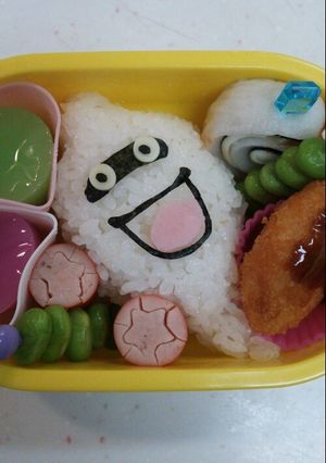 妖怪ウォッチウィスパー★キャラ弁-レシピのメイン写真