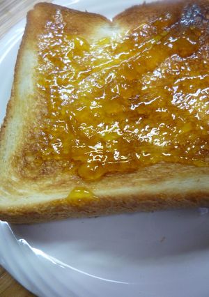 梅ジャムのトースト-レシピのメイン写真