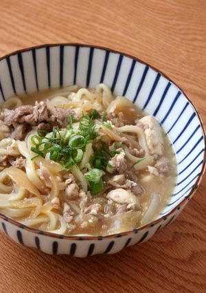 肉豆腐のリメイク！肉うどん-レシピのメイン写真