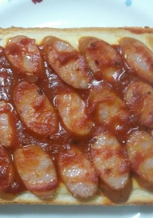 トーストピザ-レシピのメイン写真