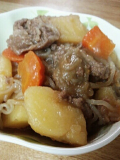 圧力鍋で肉じゃが-レシピのメイン写真