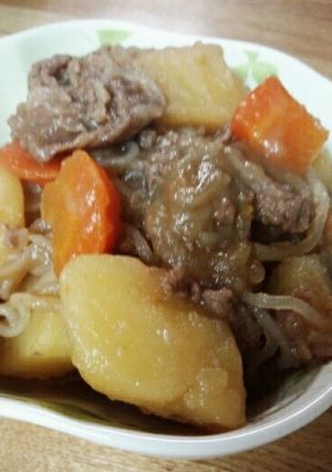 圧力鍋で肉じゃが-レシピのメイン写真