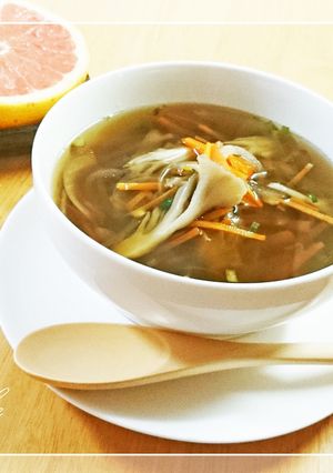 ダイエットレシピ♪舞茸のお吸い物-レシピのメイン写真