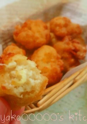 塩レモン＆チーズ風味のチキンナゲット-レシピのメイン写真