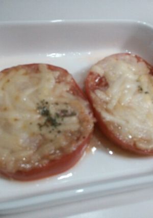トマトの田楽チーズ焼き-レシピのメイン写真