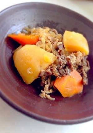 実家の味に近づいた肉じゃがだZE!!-レシピのメイン写真