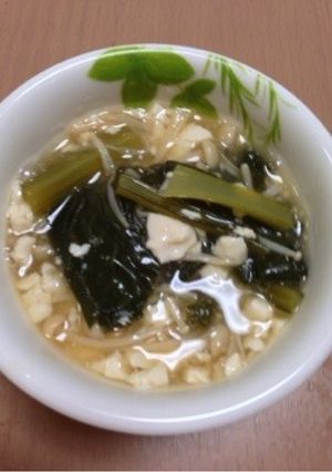 ヘルシーきのこスープ①-レシピのメイン写真