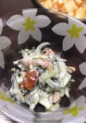 きゅうりと鶏皮のマヨ和え-レシピのメイン写真