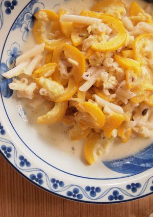 ズッキーニ丸ごとスパイシークリームペンネ-レシピのメイン写真