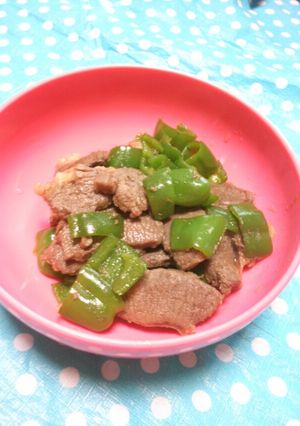 ピーマンジンギスカン炒め-レシピのメイン写真