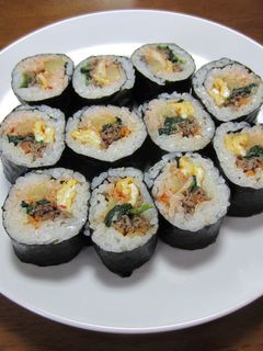 キンパ(韓国海苔巻き)-レシピのメイン写真