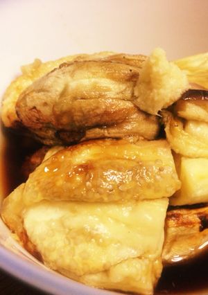 この焼きナスはトロッと進む飲み物ですよ！-レシピのメイン写真