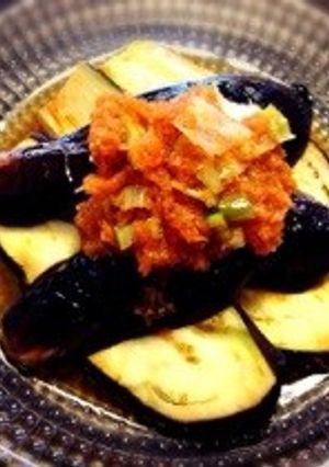 我が家の定番！ポン酢ソースで焼きナス。-レシピのメイン写真