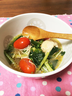 美肌コラーゲンたっぷりスープ-レシピのメイン写真