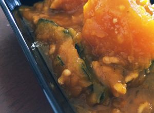 簡単！かぼちゃ＆鶏ひき肉のそぼろ煮-レシピのメイン写真